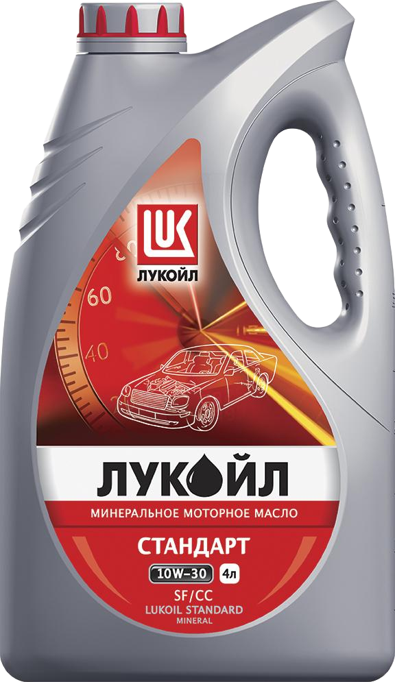 Моторное масло Лукойл Стандарт API SF/CC 10W-30, 4л